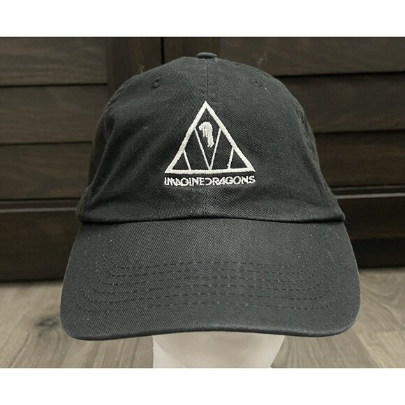 imagine dragons Other - Imagine Dragons Strapback Hat Evolve Concert Tour Cap Black Adjustable